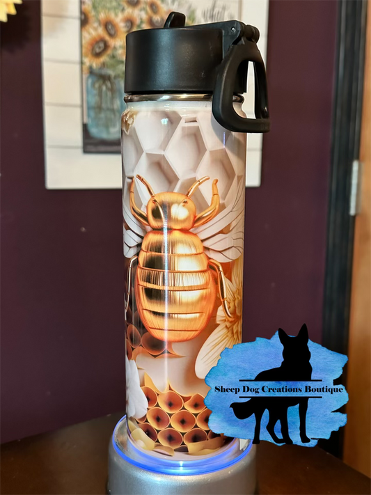 Honey Bee 3D Tumbler