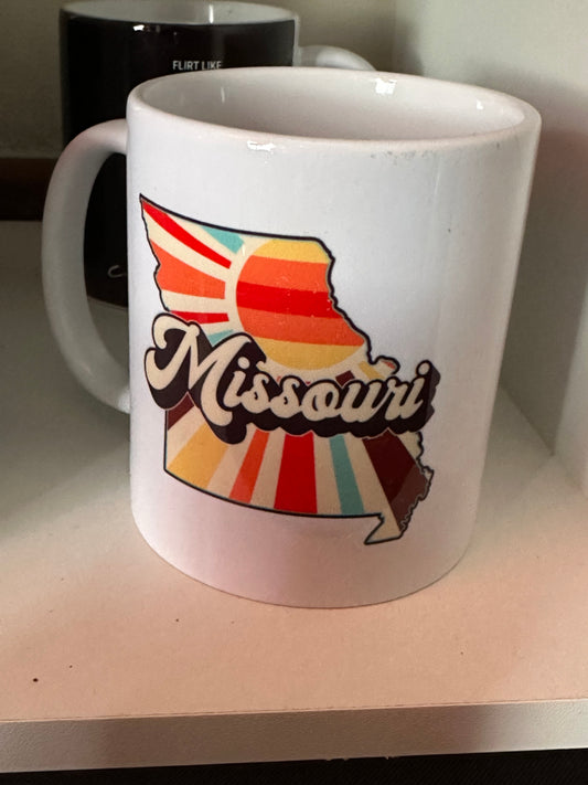 Retro Missouri Mug